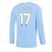 Manchester City Kevin De Bruyne #17 Hjemmedrakt 2023-24 Langermet